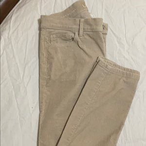 Loft corduroy khaki pants
